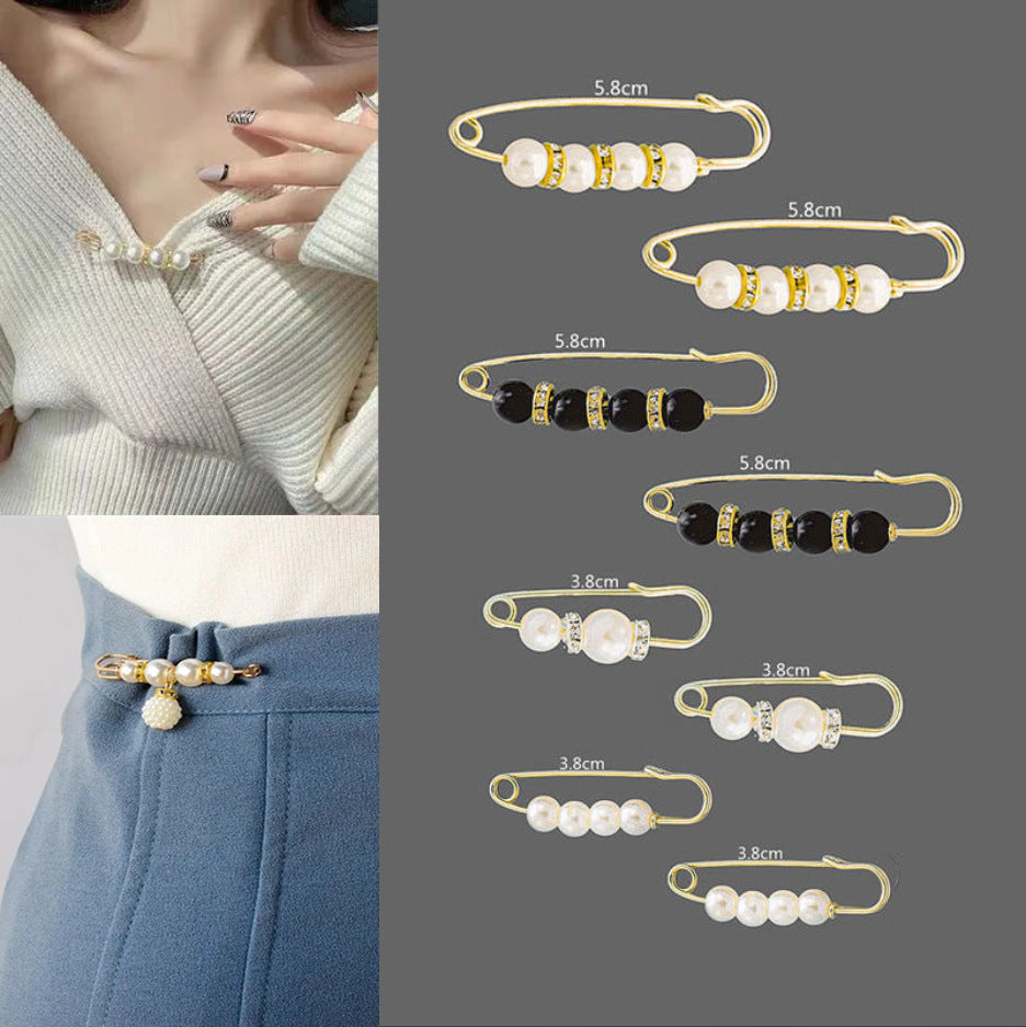 Fixed Clothes Clip Slimming Artifact Brooch Brooches