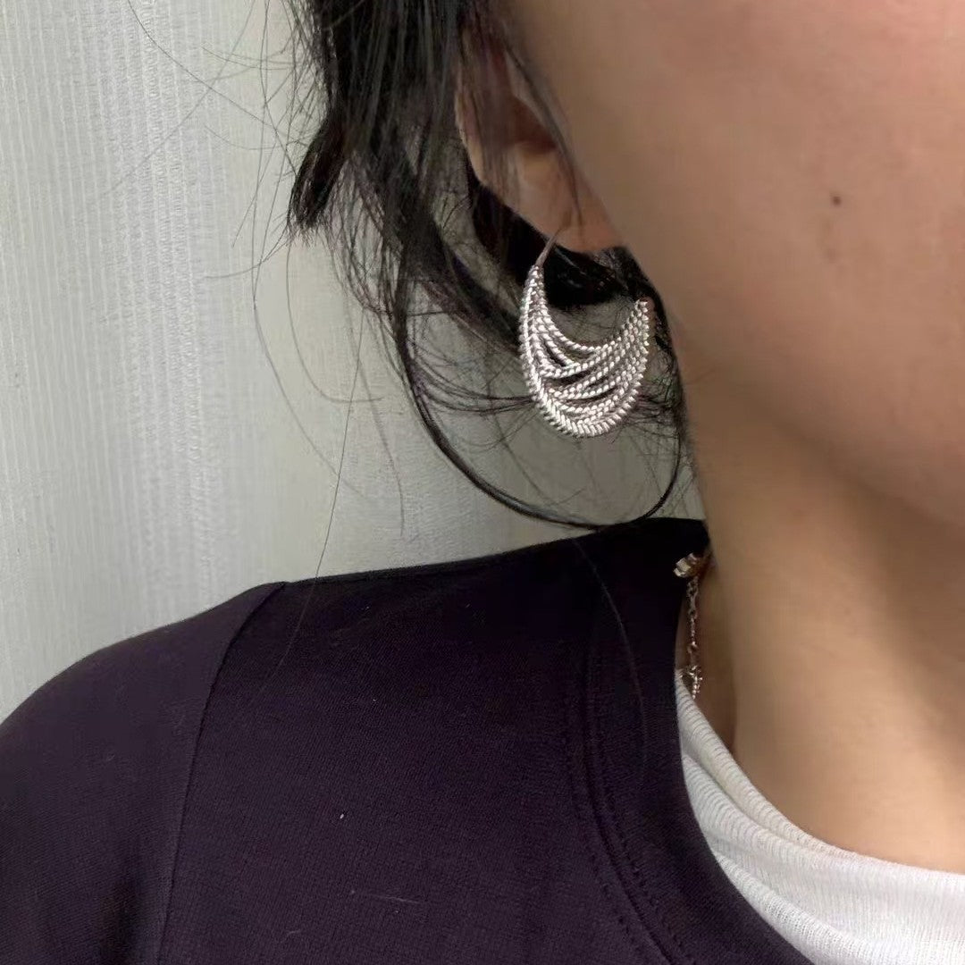Irregular Casual Everyday Fashion Commuting Elegant Special Interest Light Luxury Ear Hook