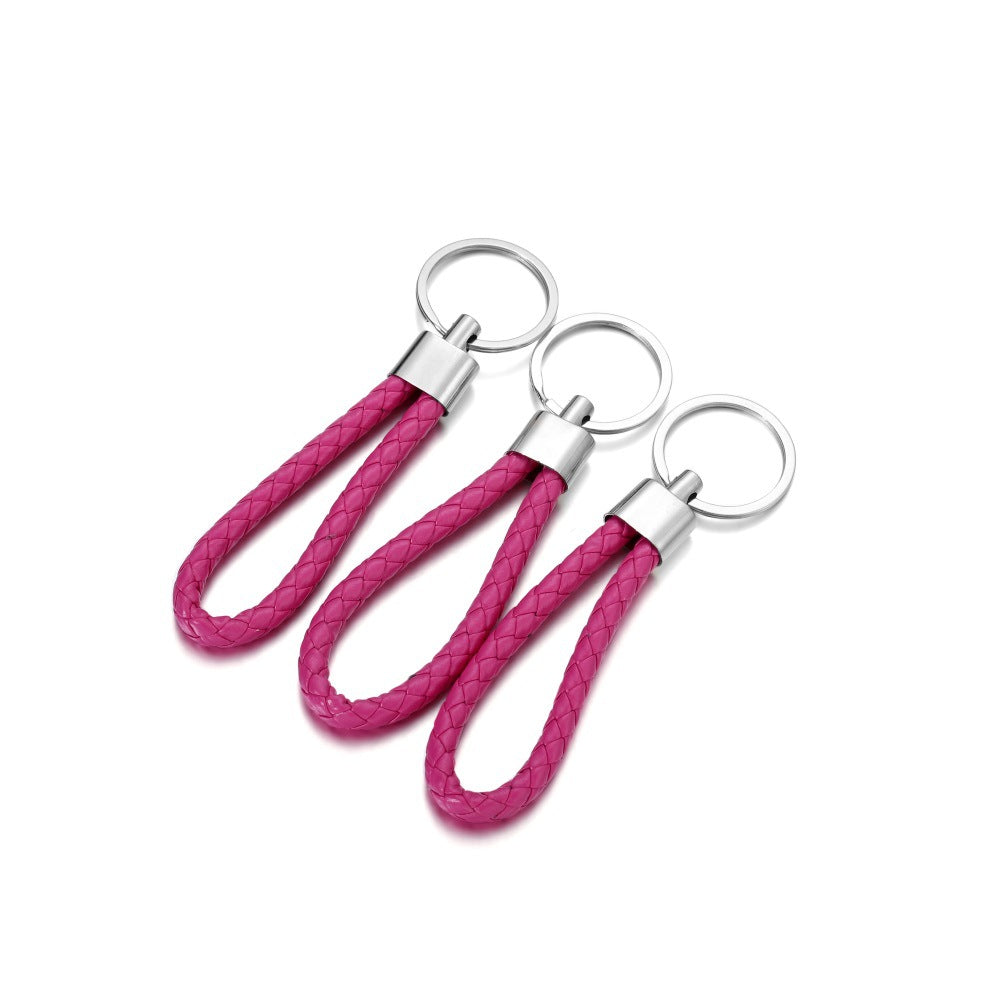 Color Creative Weaving Leather Rope Car Jewelry Accessories