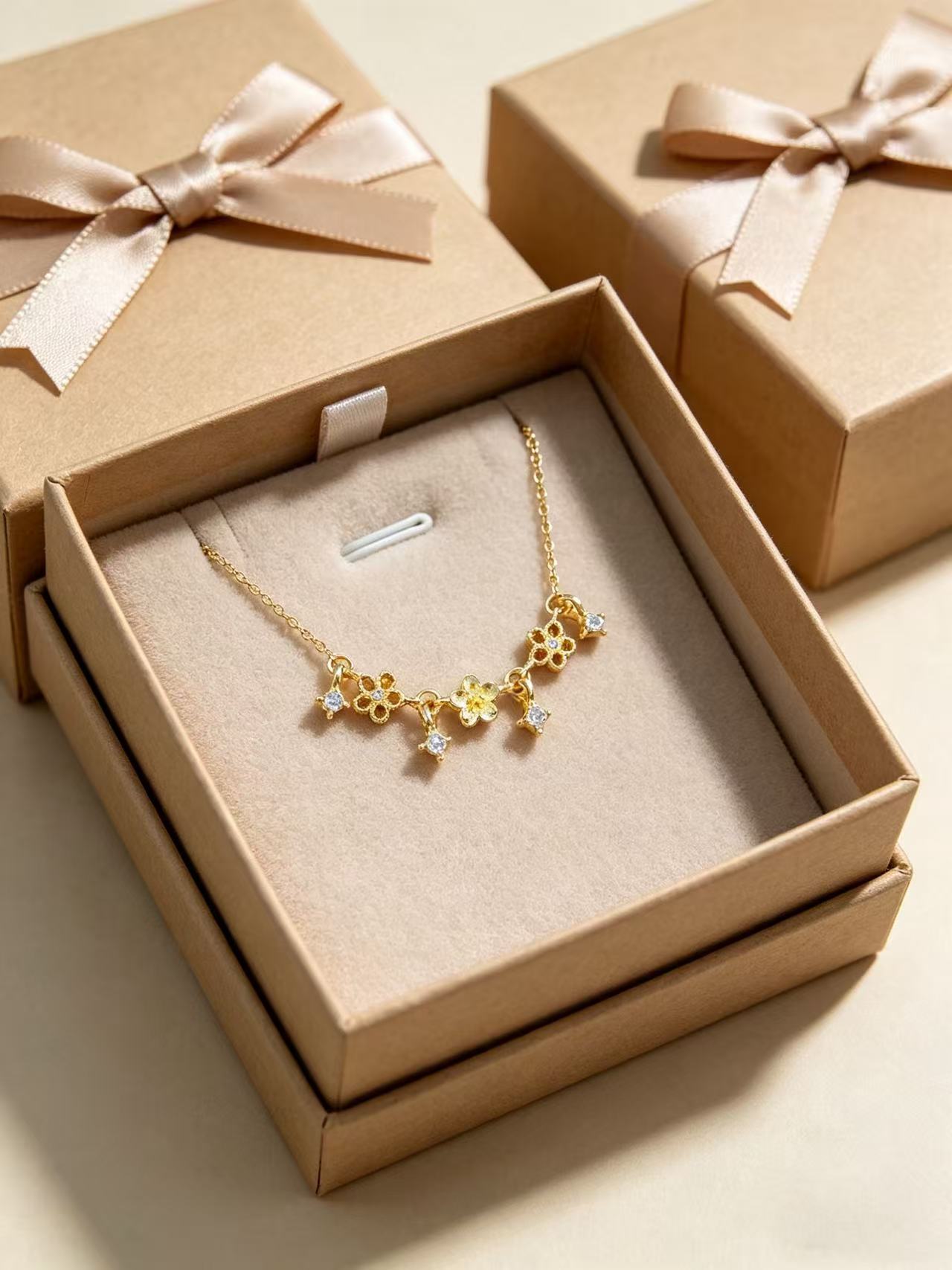 Women's Style Alluvial Gold Butterfly Light Luxury High Sense Retro Minority Necklaces