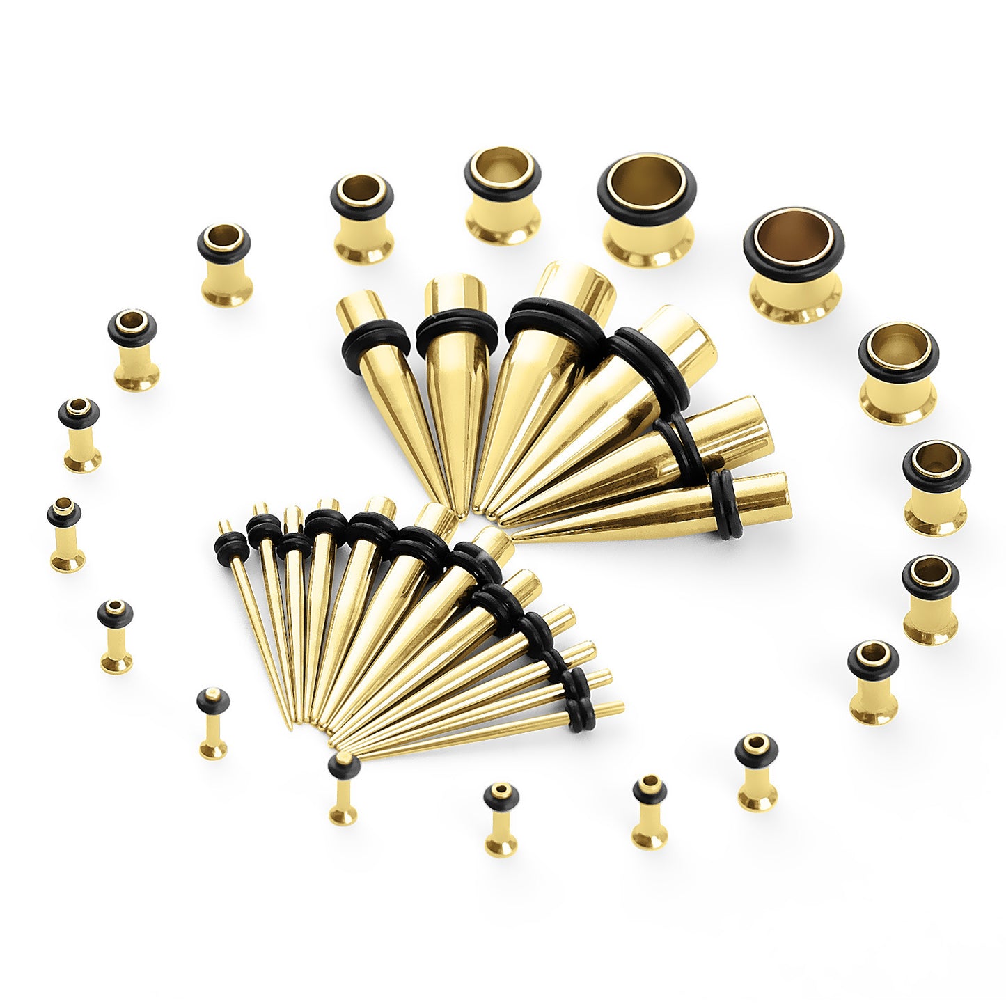 Pointed Cone Single Horn Ear Extender Amplifier High Sense Piercing Stud Earrings