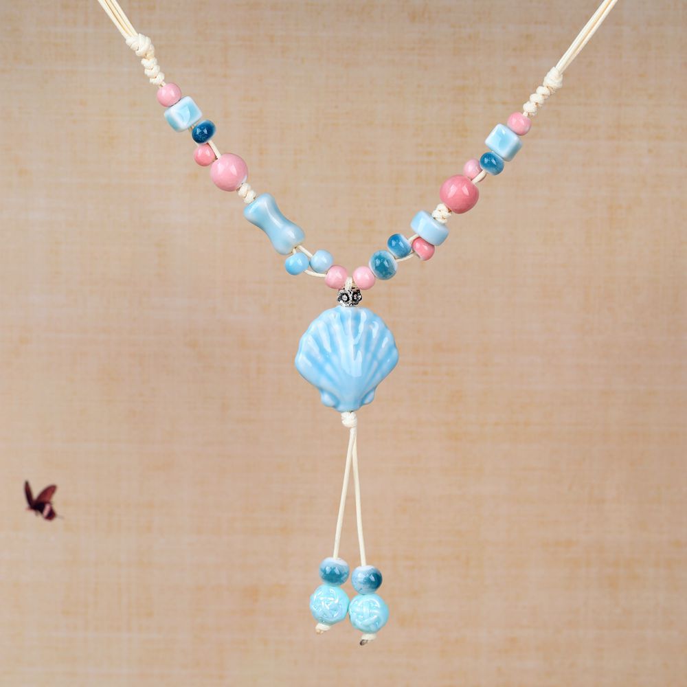 Chinese Ethnic Style Butterfly Niche Ancient Necklaces