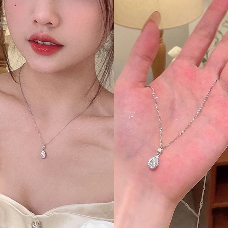 Women's Wind Clavicle Chain Design Love High-grade Necklace