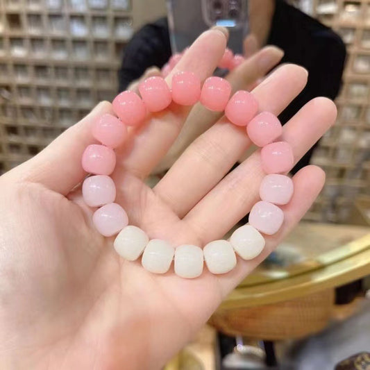 Pliable Temperament Gradient Pink Version Hand Toy Ball Bracelet