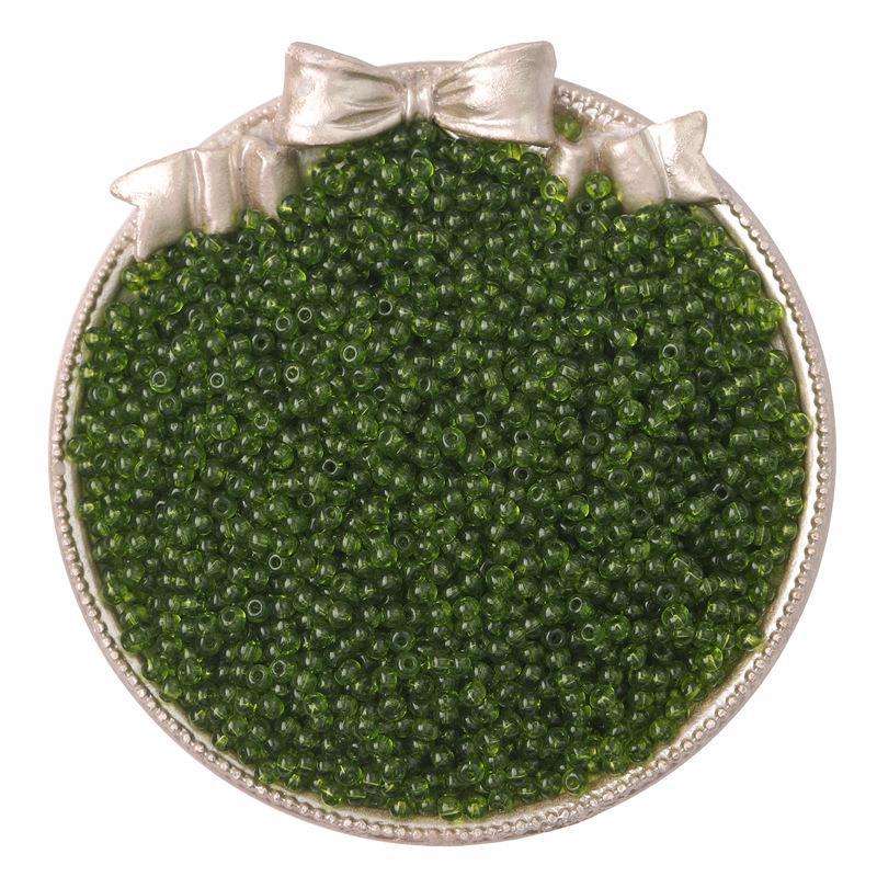 High Quality Transparent Paint Glass Beads Beaded Jewelry Accessories