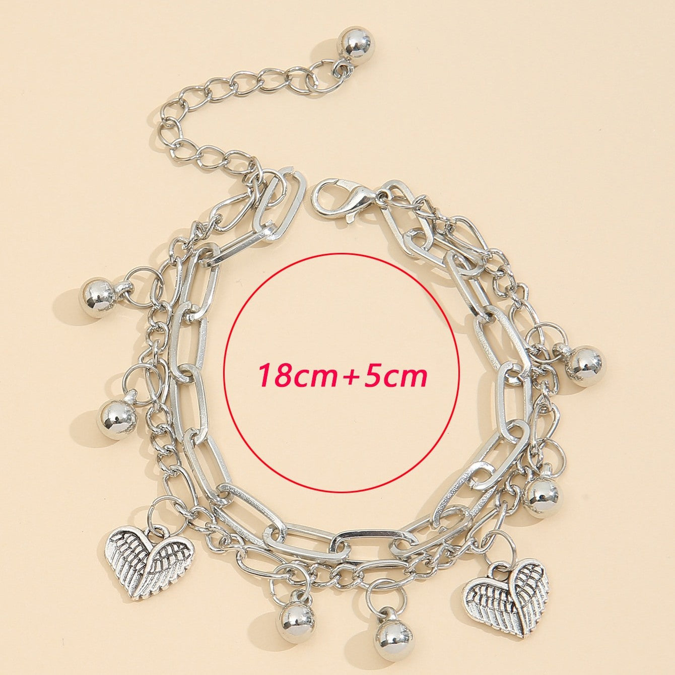 Cute Fashion Butterfly Summer Heart Female Sweet Imitation Bracelet