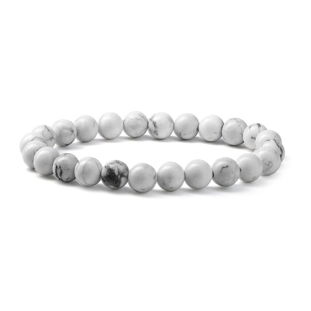 Women's & Men's Crystal Stone Beads Yoga Energy Agate Bracelet