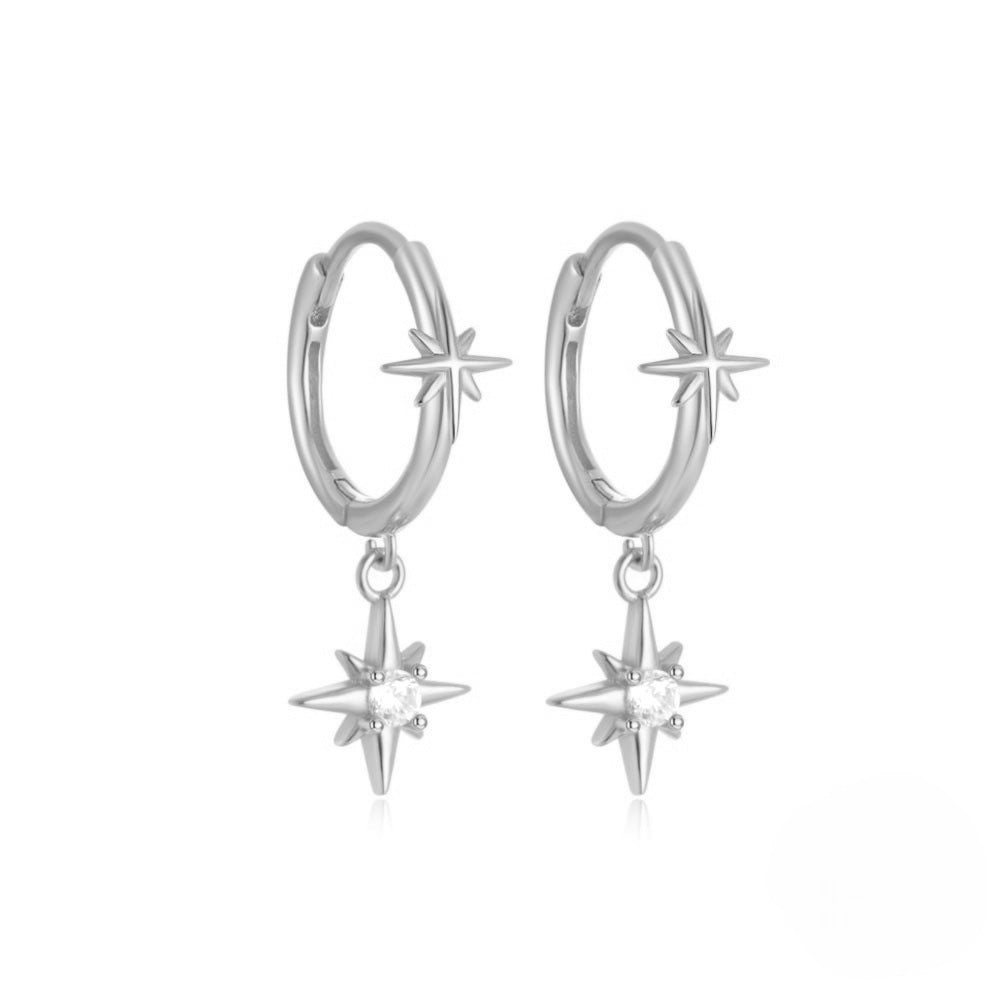 Star Opal Eardrop Temperamental Minority Advanced Earrings