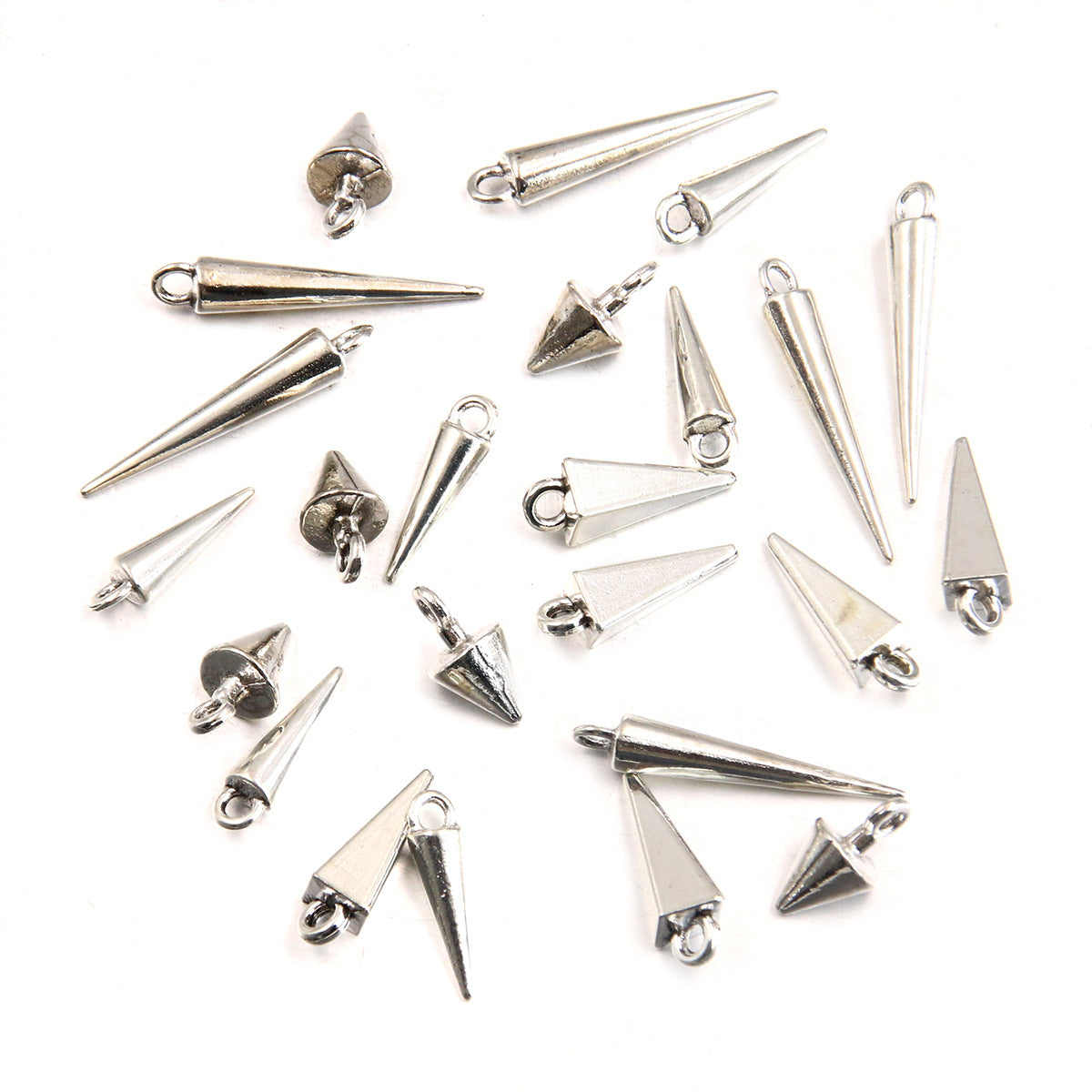 Alloy Glossy Tapered Charm Key Luggage Jewelry Accessories
