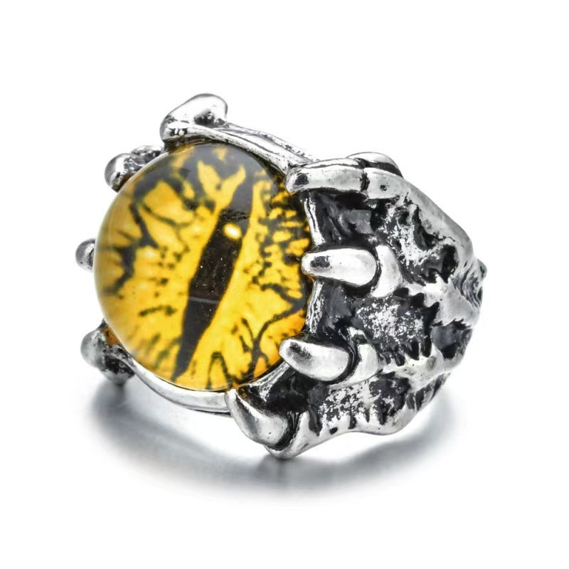 Evil Eye Demon Unisex Personality Punk Cool Fashion Ring