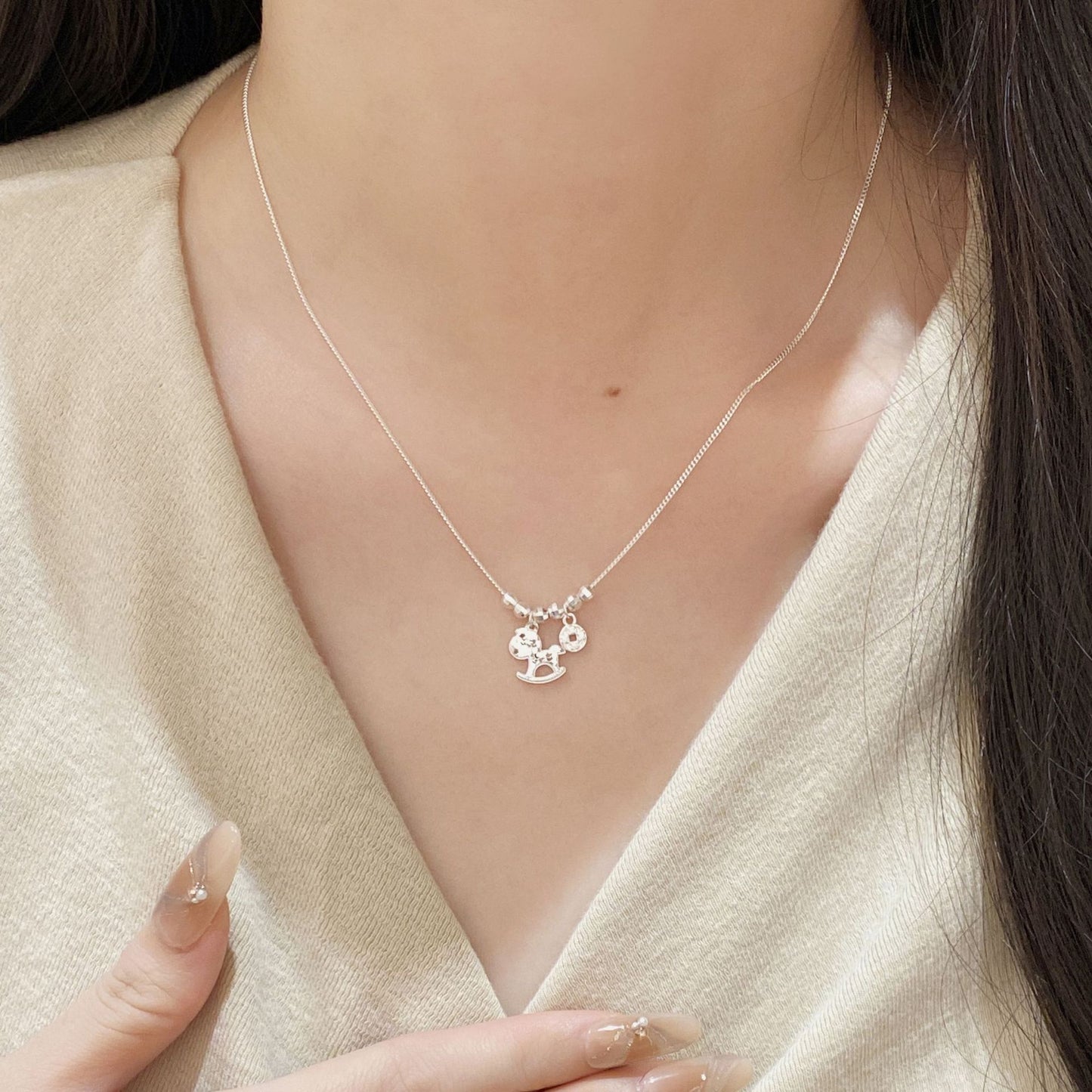 Mush Ice Trojan Female Affordable Luxury Fashion High-grade Necklaces