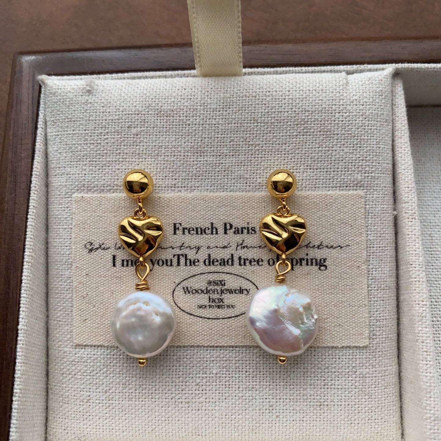 Baroque Pearl Ear Clip High Sense Design Affordable Luxury Earrings