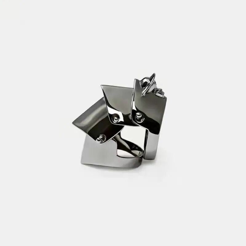 Anime Vivian Mika Nakashima Punk Saturn Armor Rings
