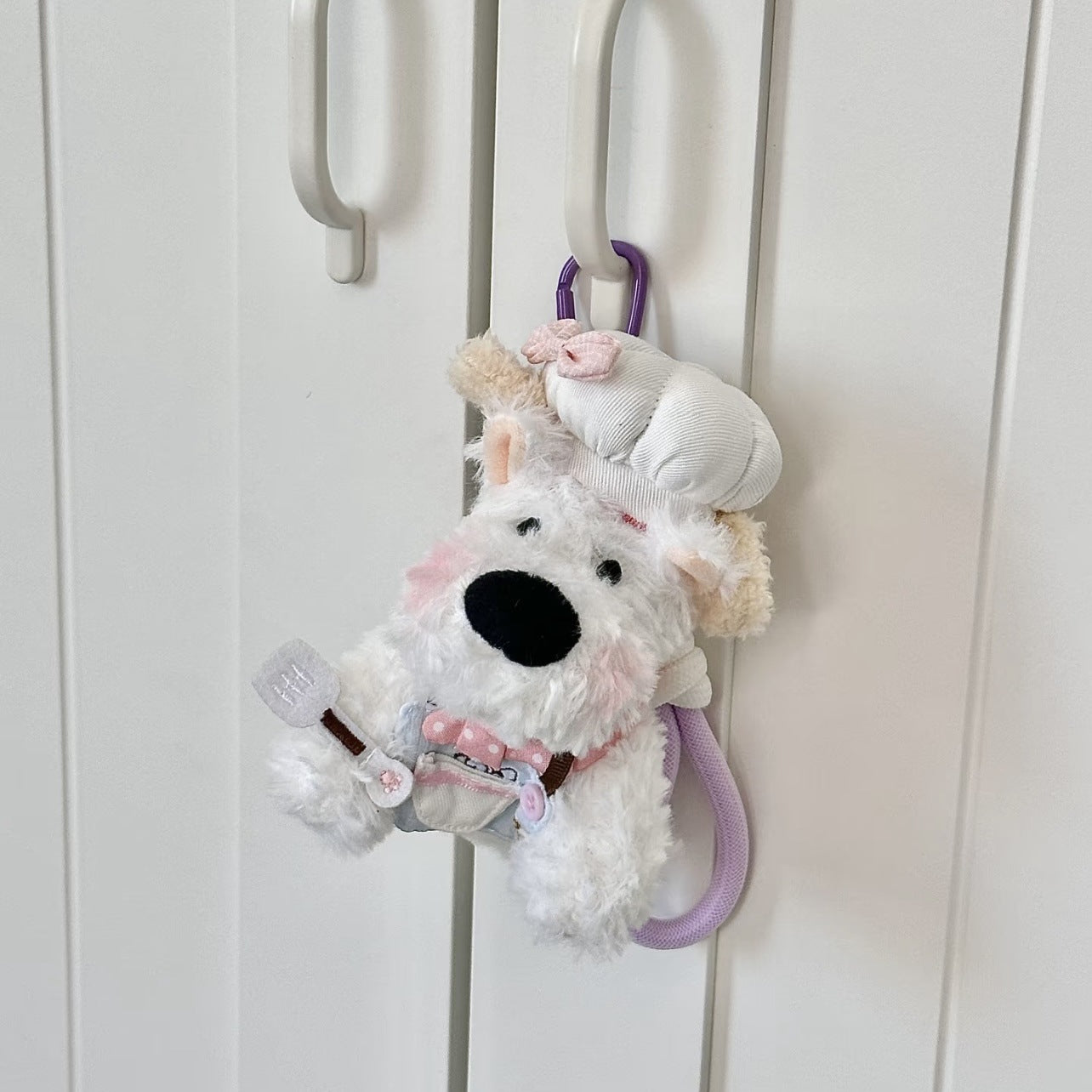 Highland Scrawled Puppy Plush Doll Backpack Cute Hanging Ornaments