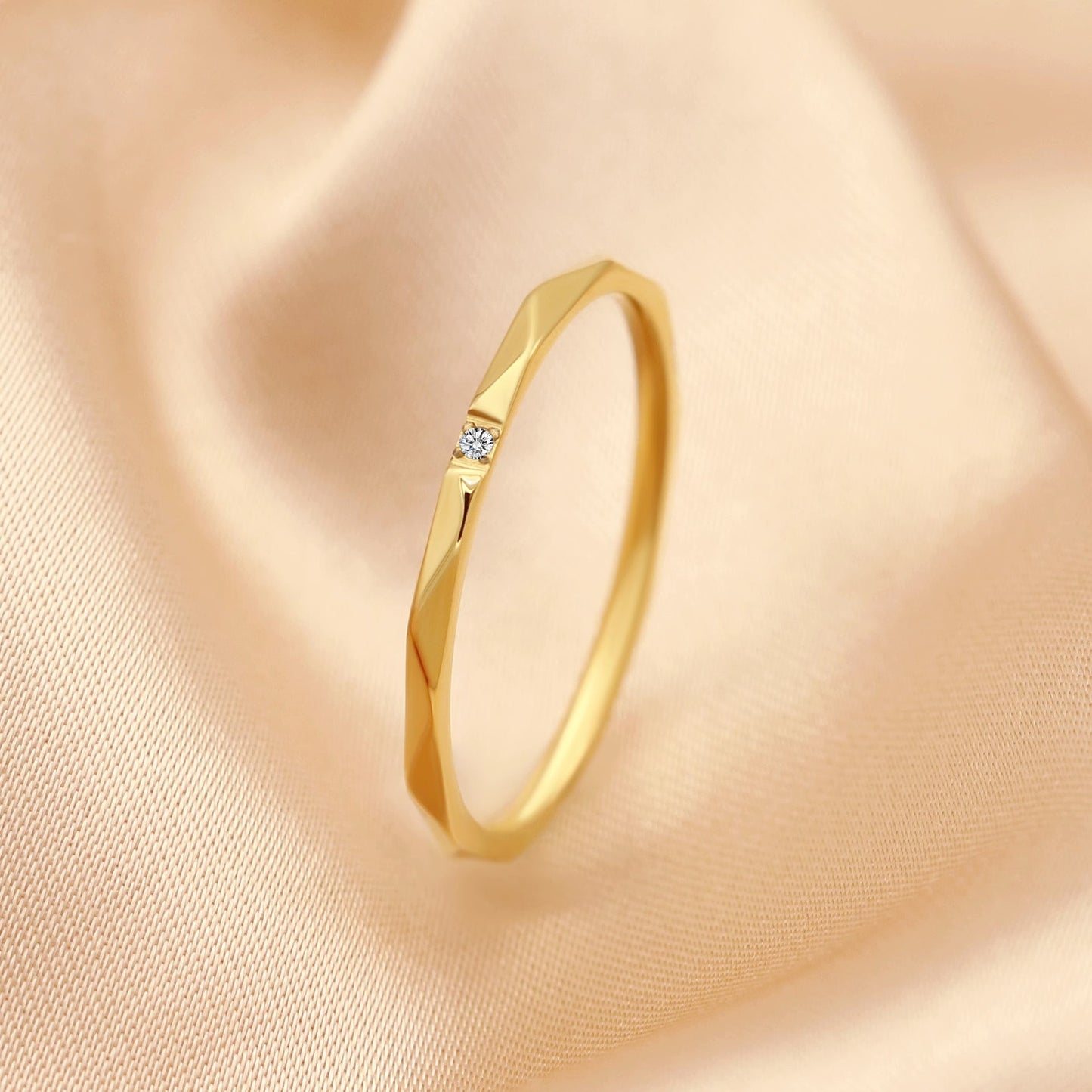 Small Diamond Batch Flower Female Design Titanium Steel Little Finger Bracelets
