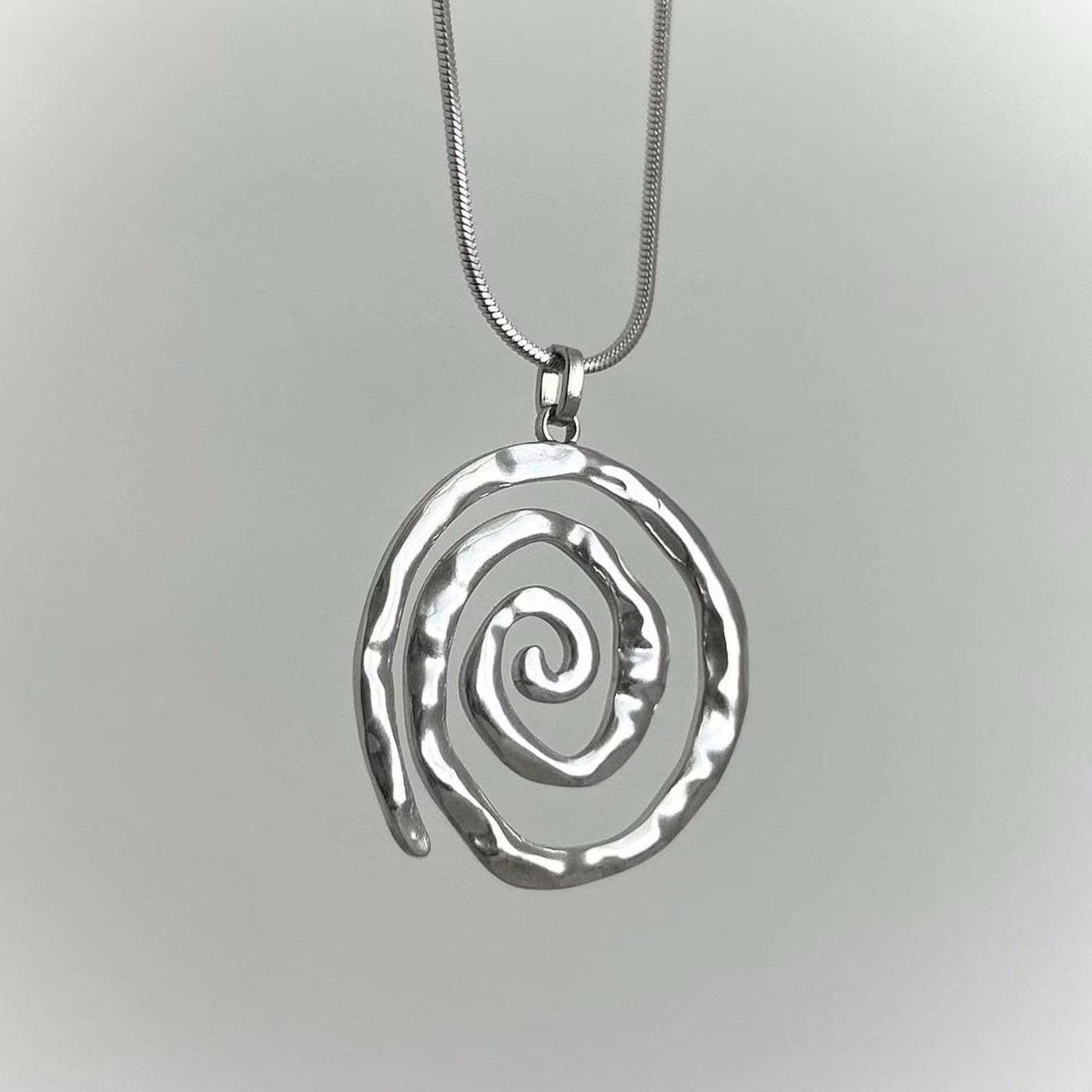 Fashion Snake Chain Stainless Steel Thick Necklaces
