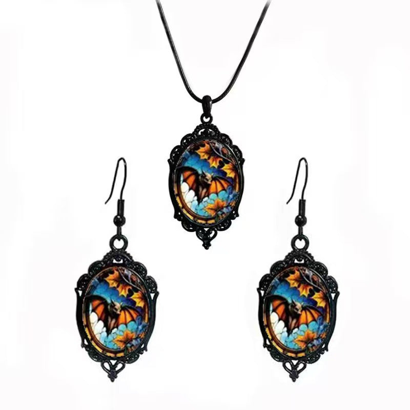Fashion Elegant Glass Suite Romantic Gift Jewelry Set