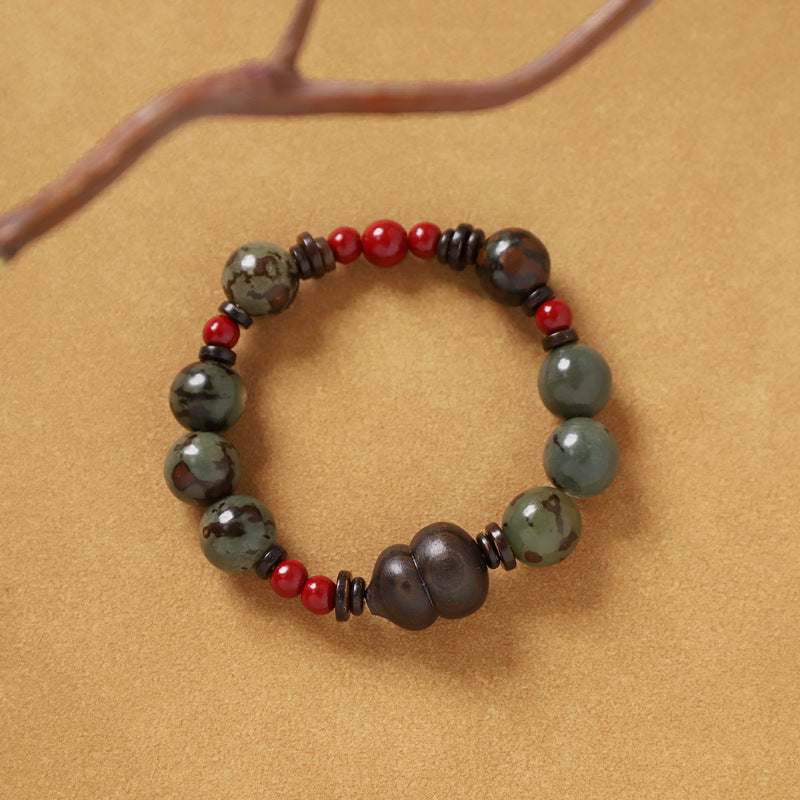 Women's & Men's Chinese Natural Plant Seed Fruit Bodhi Retro Bracelet