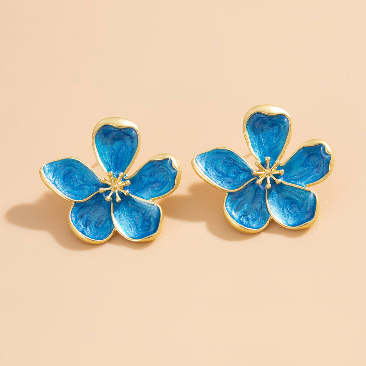Artificial Flower Winding Temperament Pastoral Five Petal Collar