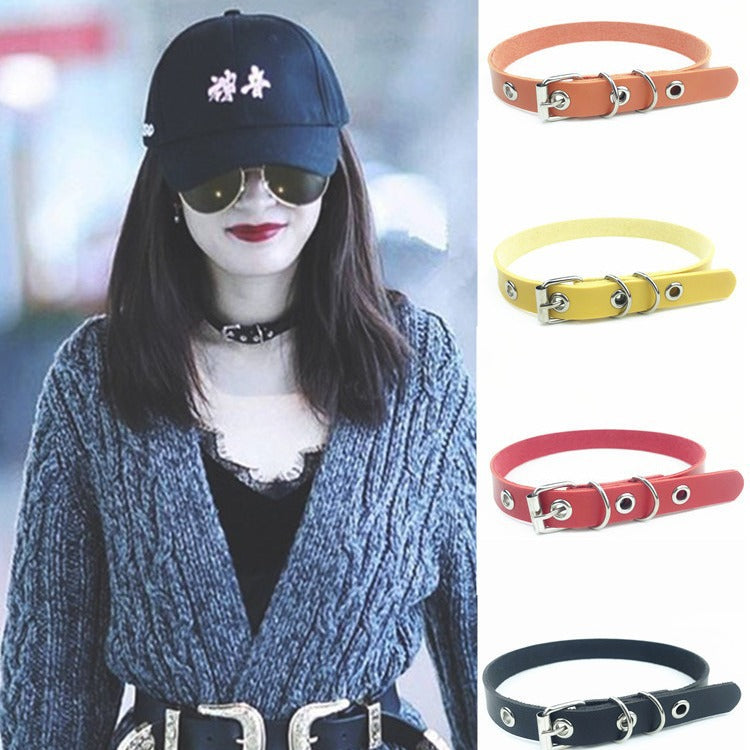 Punk Metal Rock Sexy Couple Trend Collar