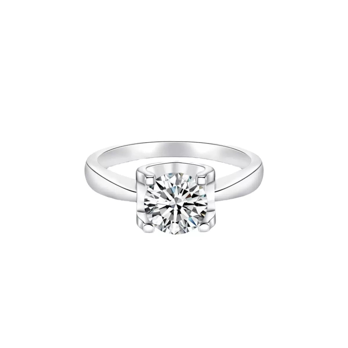 French Entry Lux Rhinestone Female Everyday Joker High-grade Expensive Rings