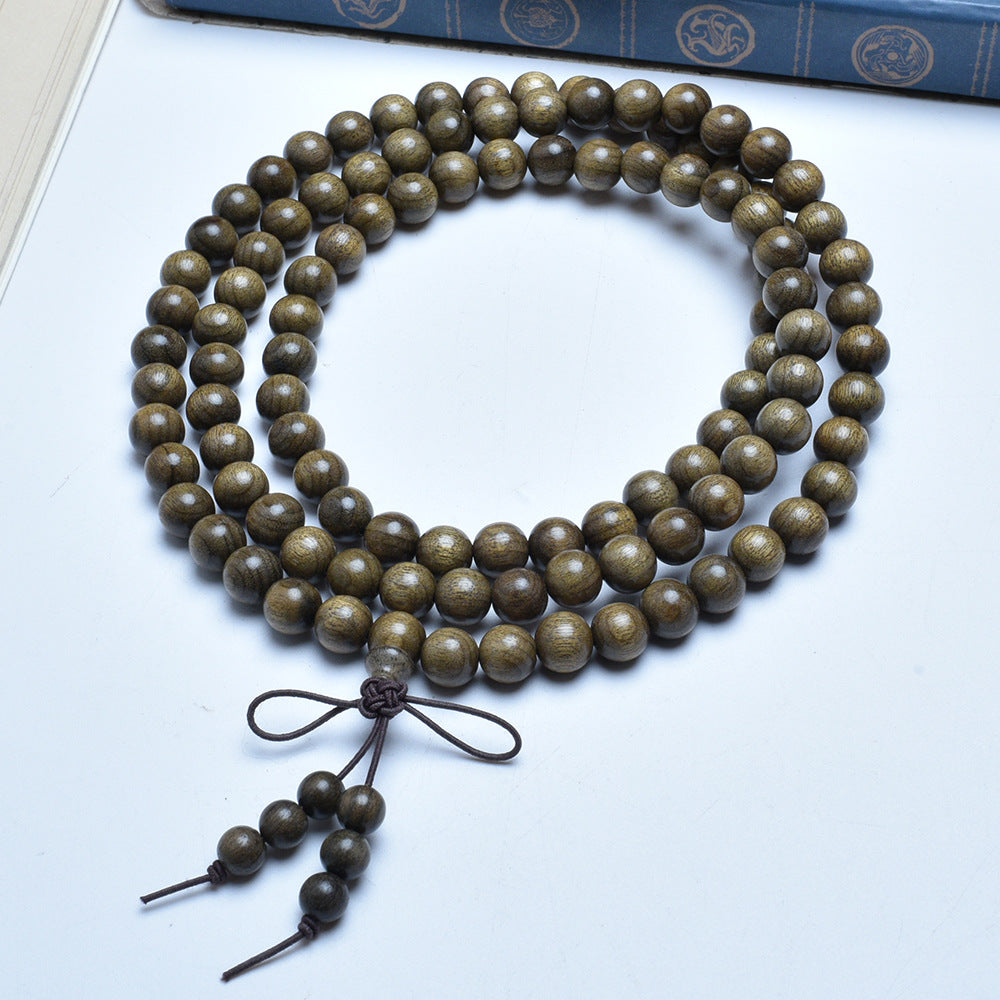 Women's & Men's Authentic Pterocarpus Wood Buddha Beads Batch Bracelet