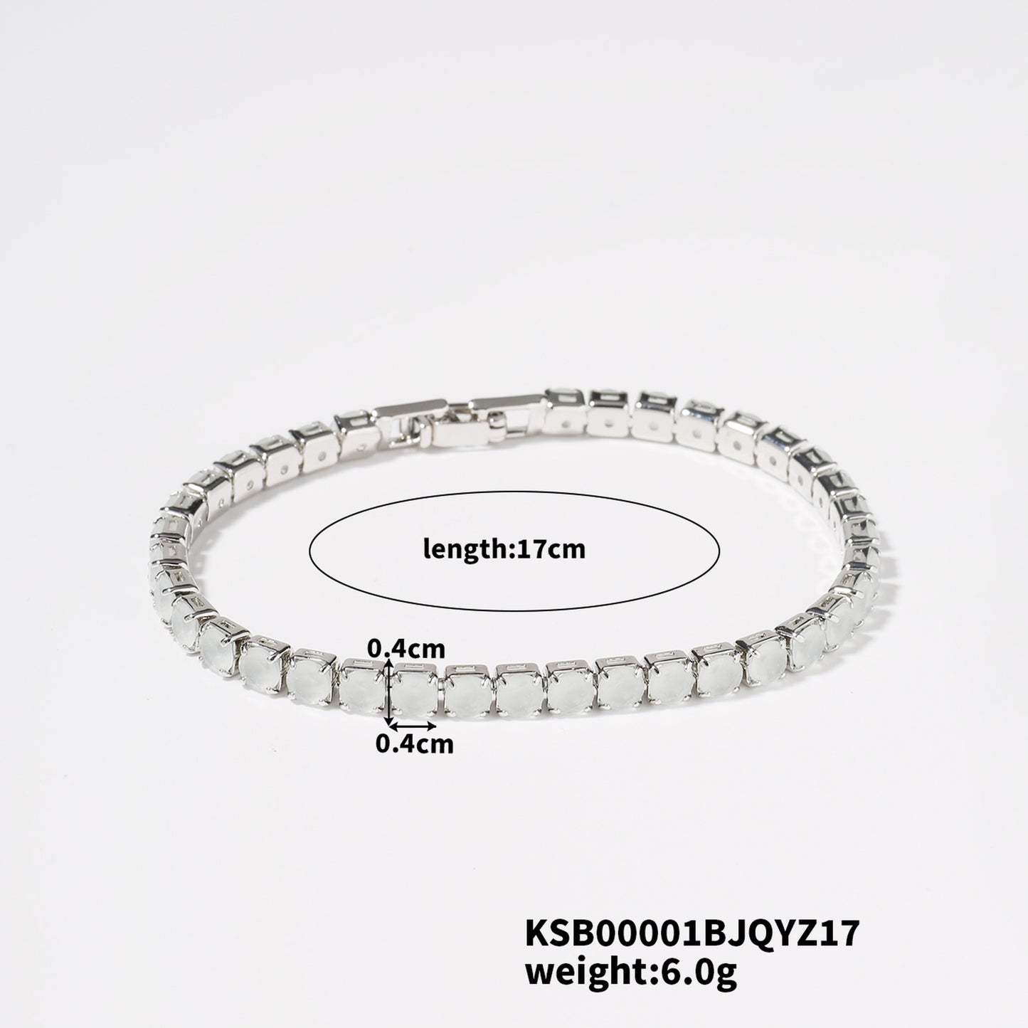 Live Broadcast Full Diamond Female Refined Zircon Luxury Bracelet