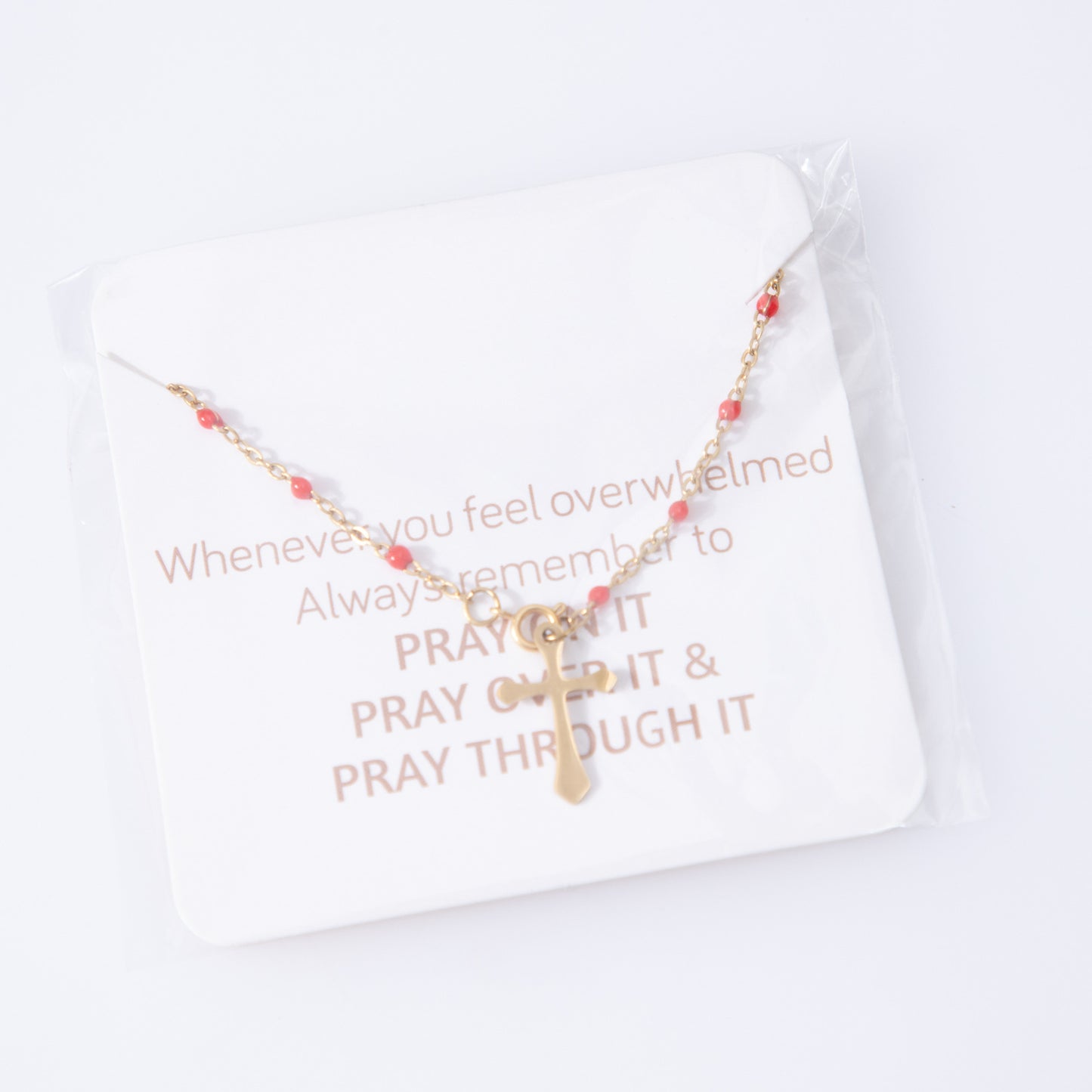 Titanium Steel Female Gold Plating Religious Style Stainless Anklets