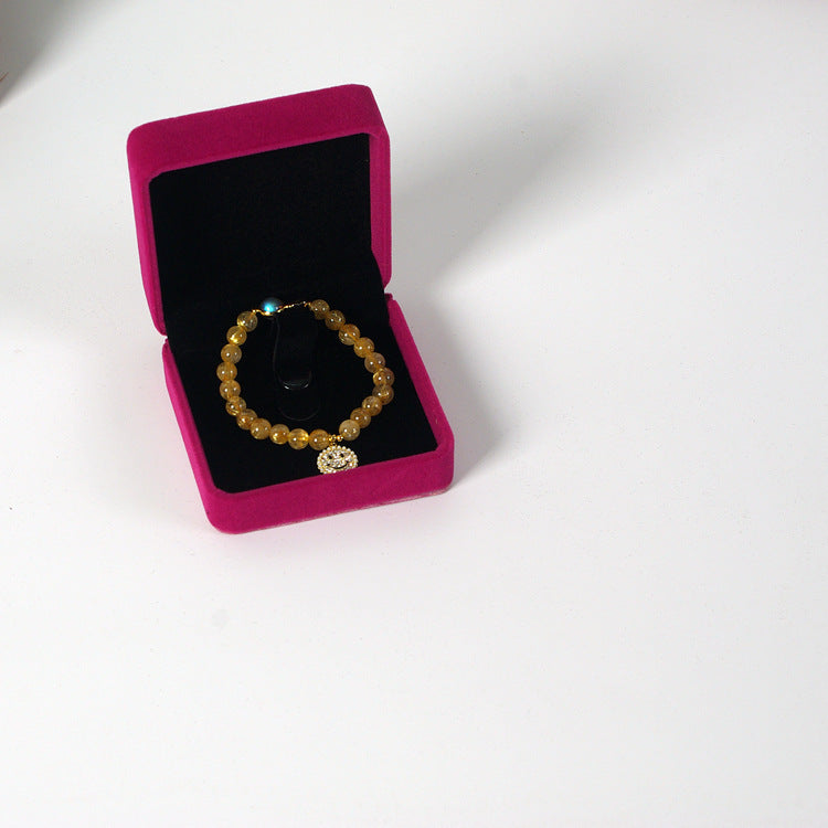 Flannel Box Storage Ear Bag Gift Rings