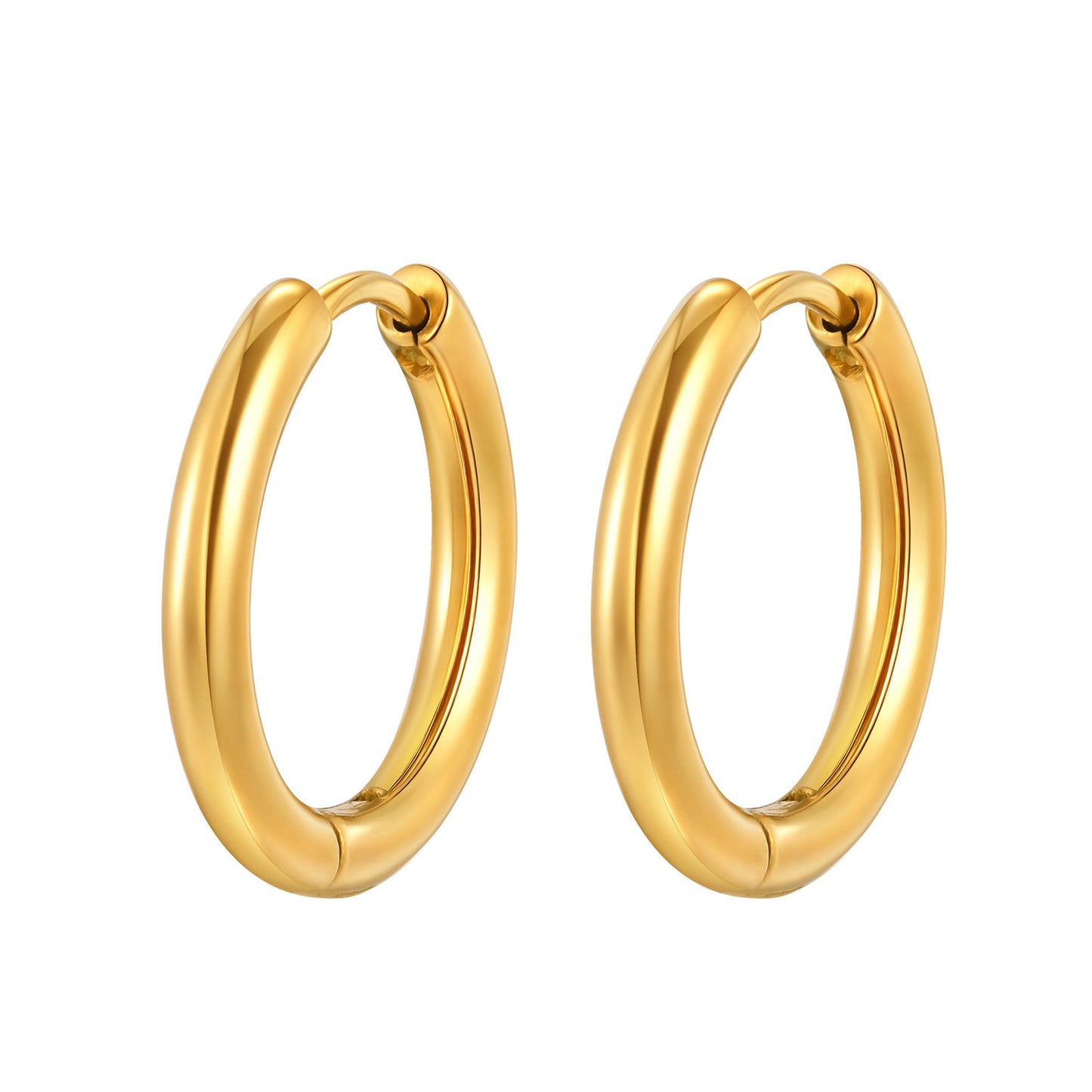 Women's Stainless Steel Simple Fashion Titanium Gold Rings