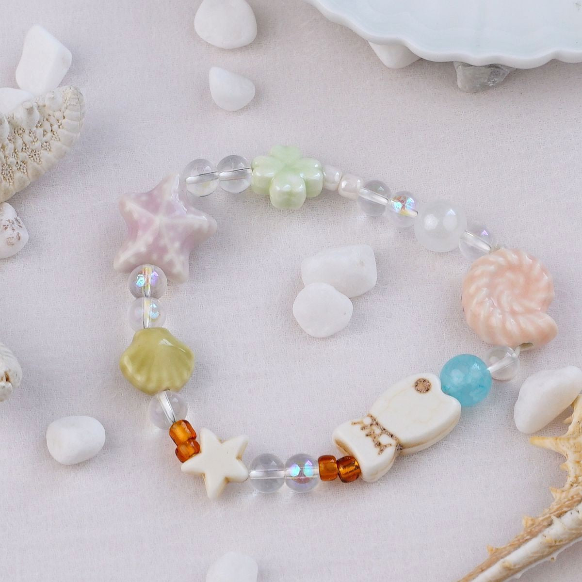Ceramic Design High-grade Female Sweet Travel Simple Fresh Bracelet
