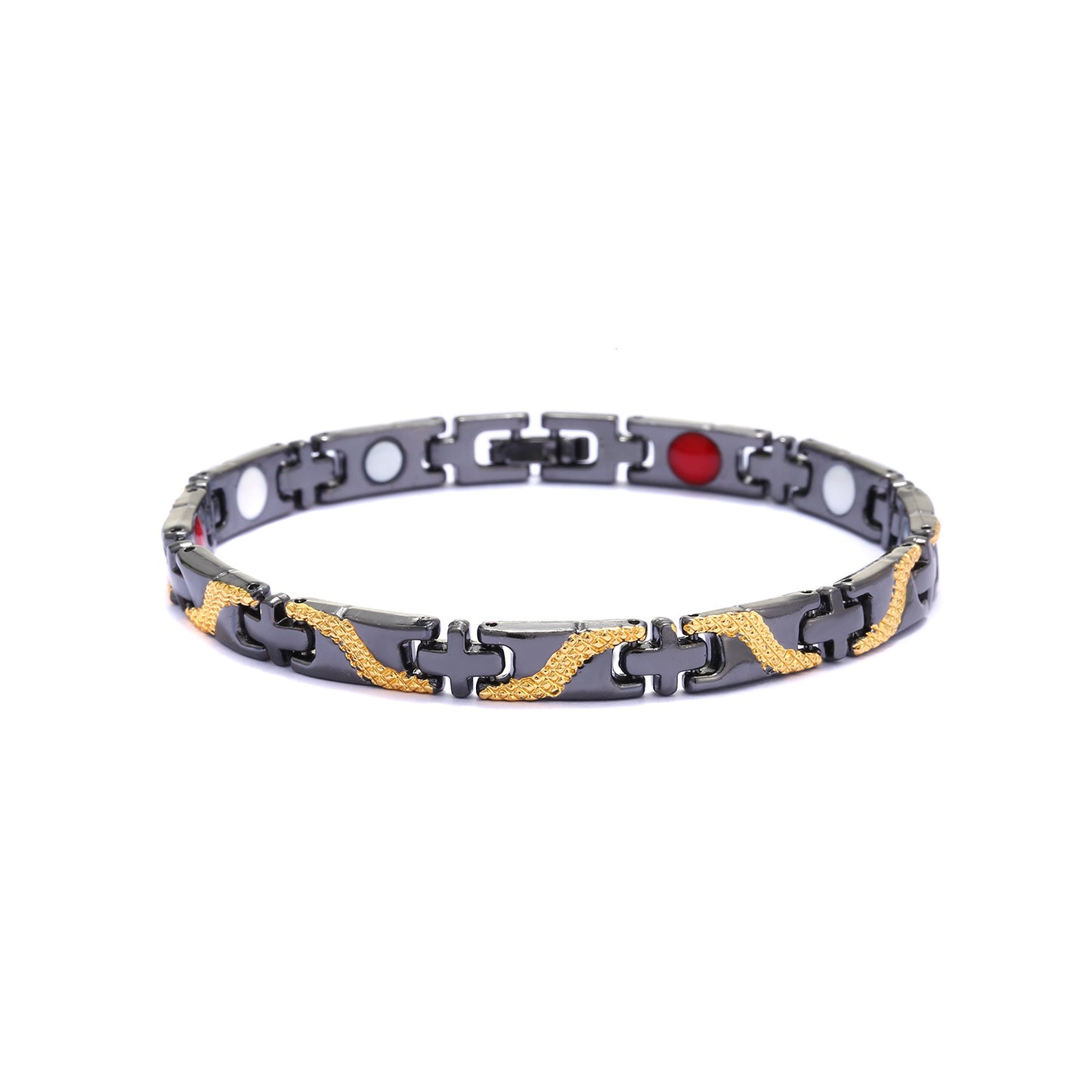 Cross Two-color Dragon Pattern Fashion Detachable Bracelets