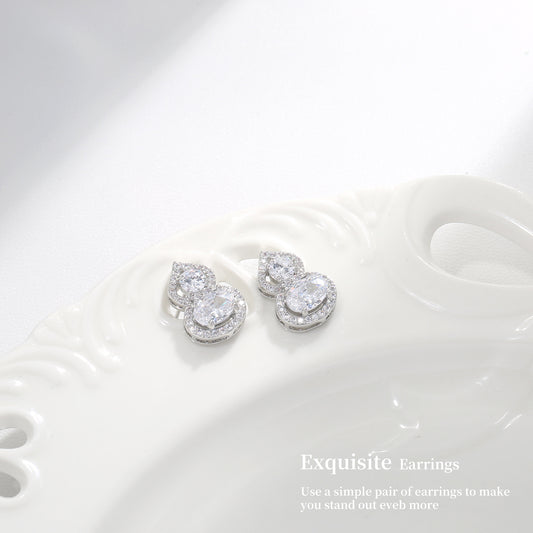 Women's Gourd High-grade Fashion Light Luxury Minority Earrings