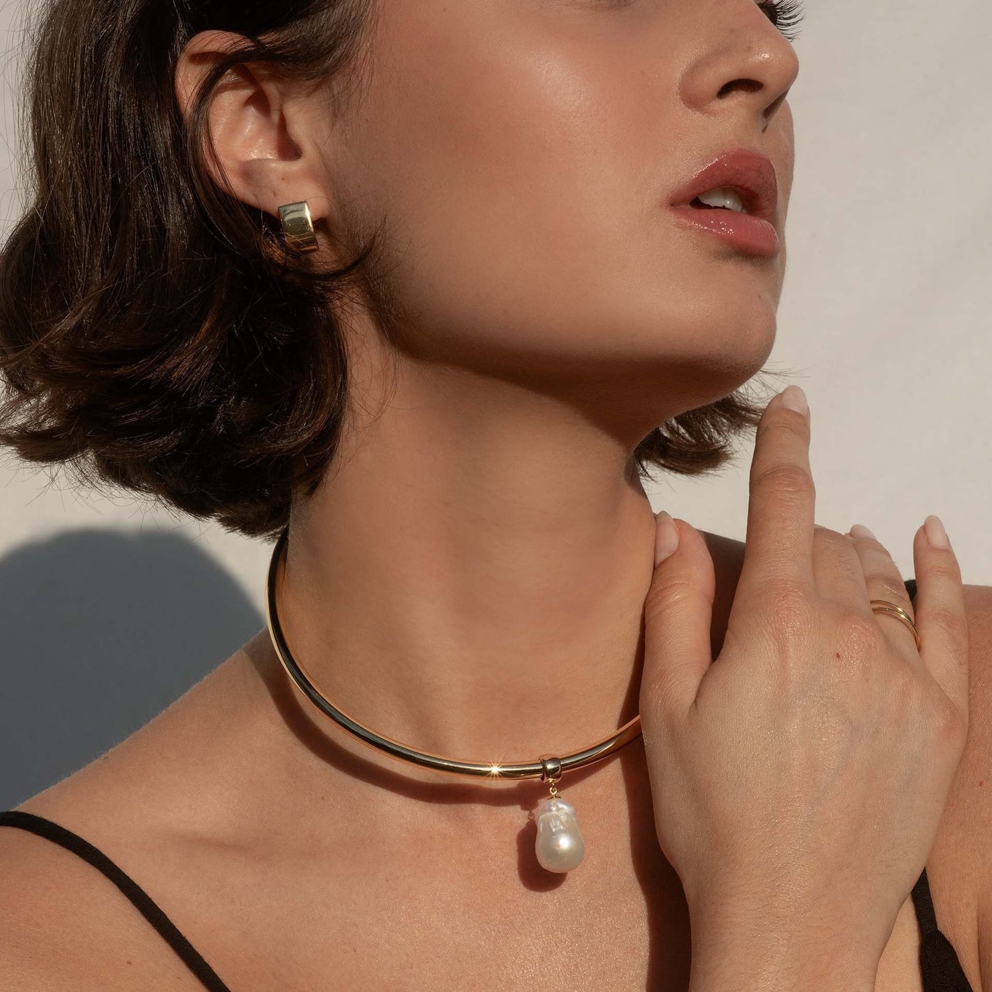 Women's Diamond Open High-grade Party Fashion Alloy Collar