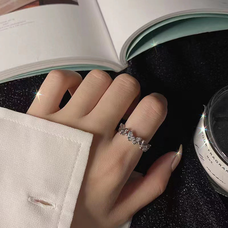 Women's Design Butterfly Opening Mori Personality Stylish Ring