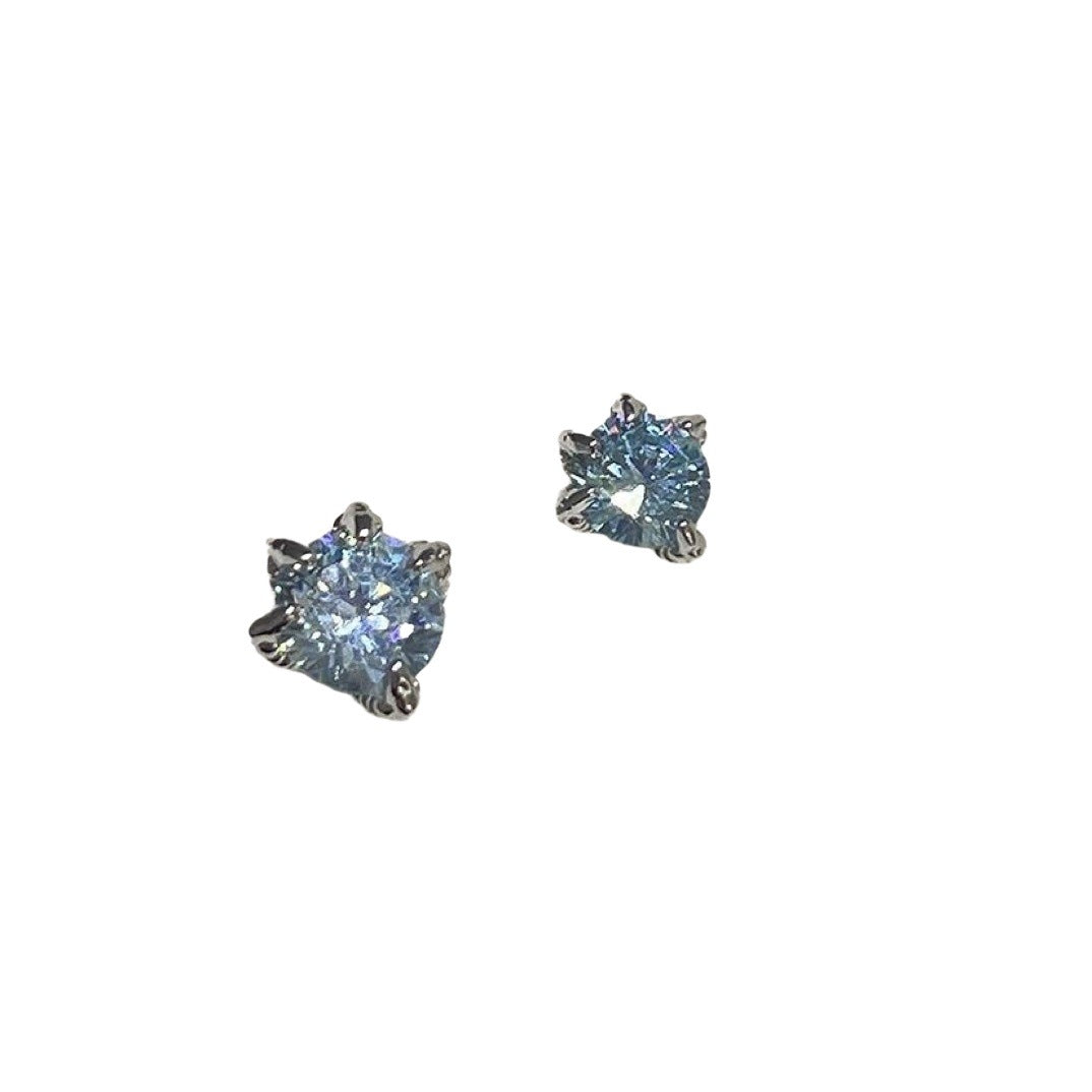 Dragon Claw Ear Bone Female Titanium Steel Flat Tightening Buckle Stud Earrings