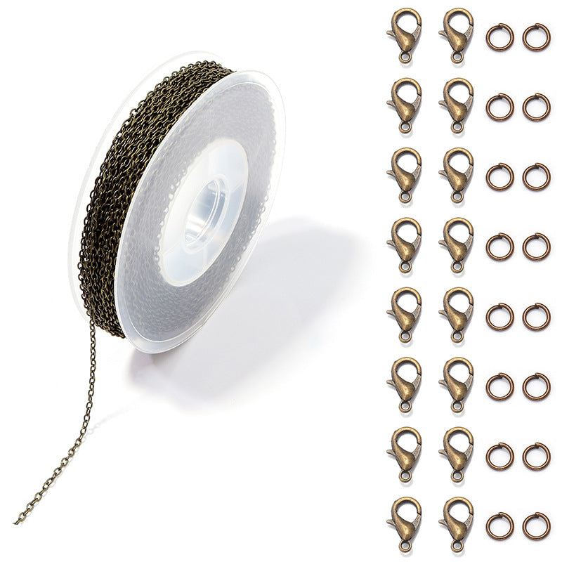 Electroplating Strap Reel Lobster Buckle Combination Jewelry Accessories