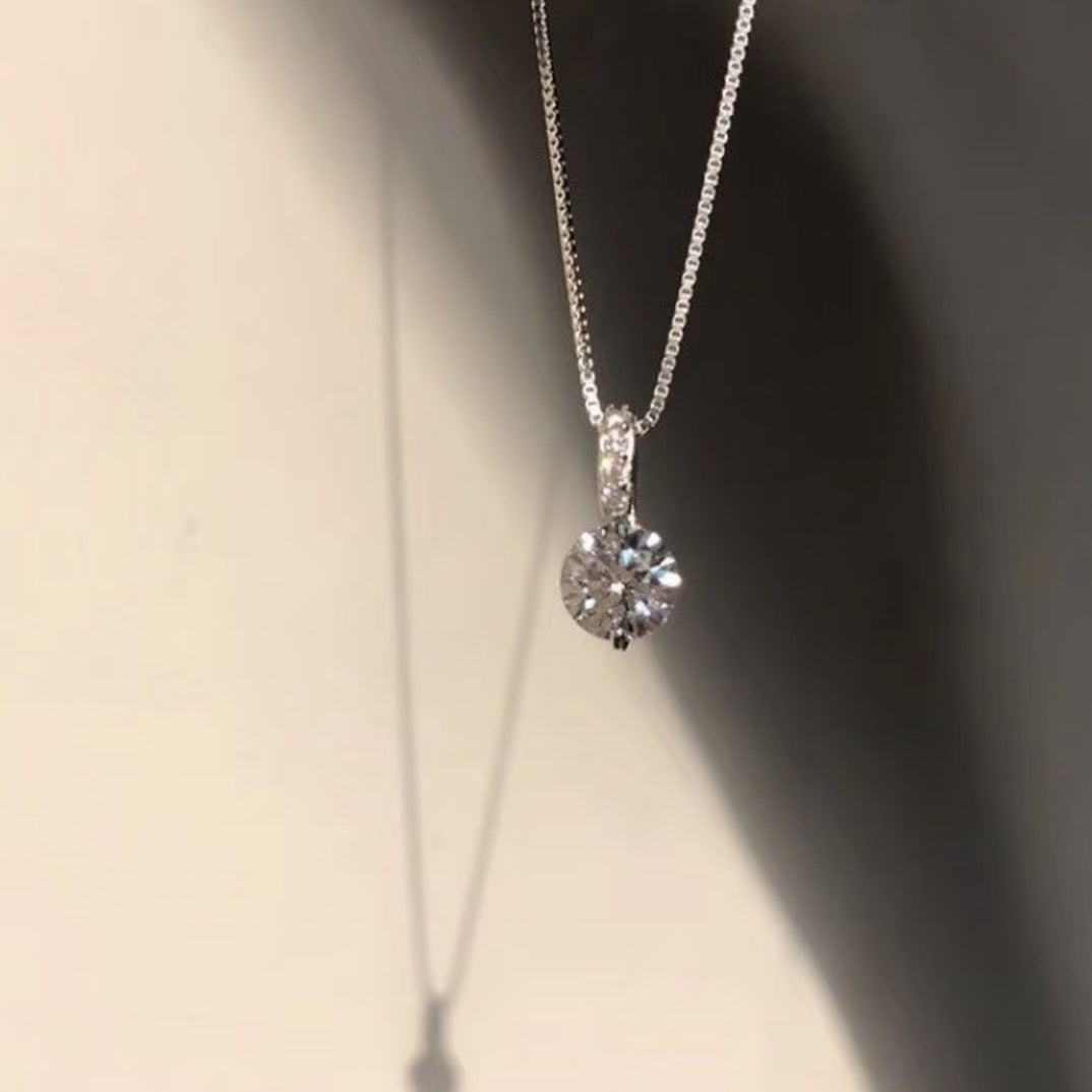 Sense Niche Clavicle Chain Female Indifference Jewelry Set