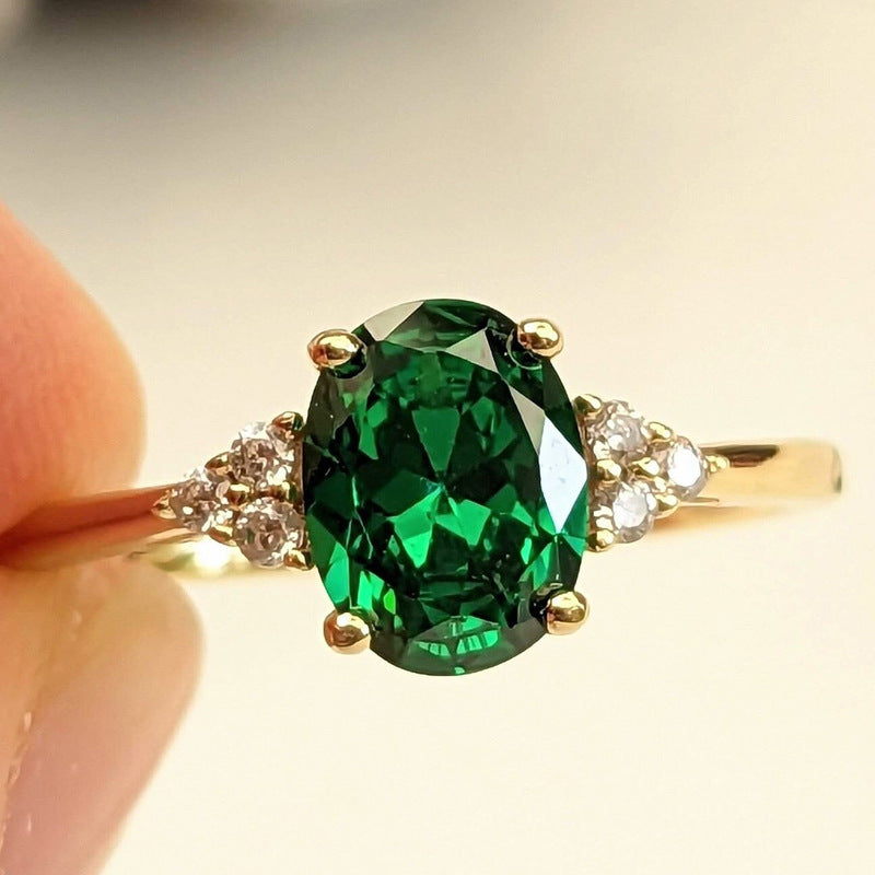 Classic Women's Sier For Marriage Engagement Rings