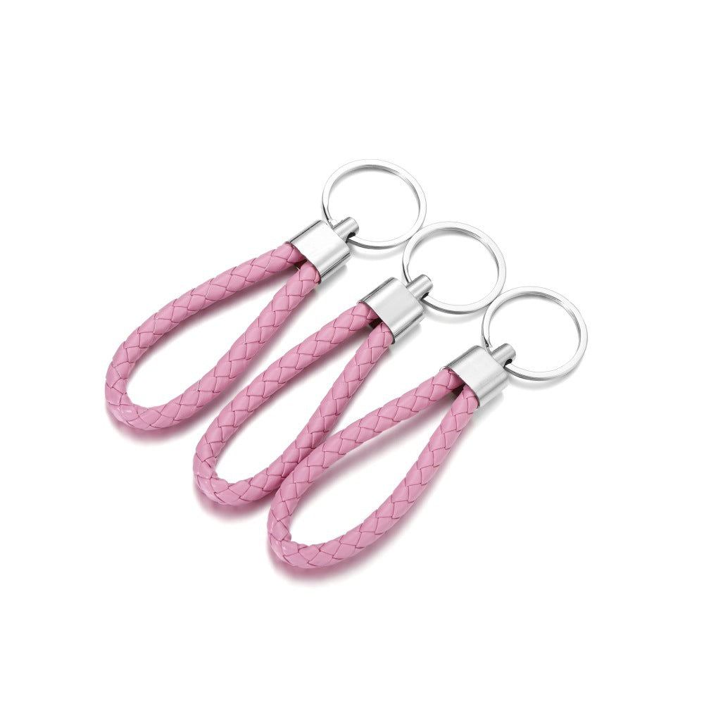 Color Creative Weaving Leather Rope Car Jewelry Accessories