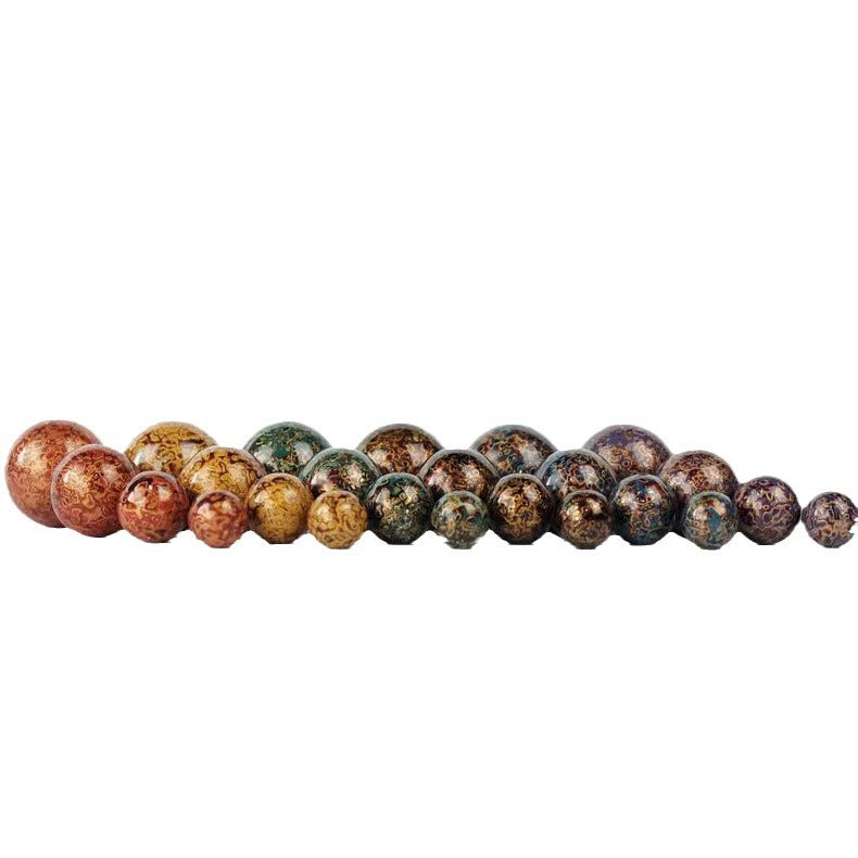 Large Paint Beads Single Bead Fine Bracelet