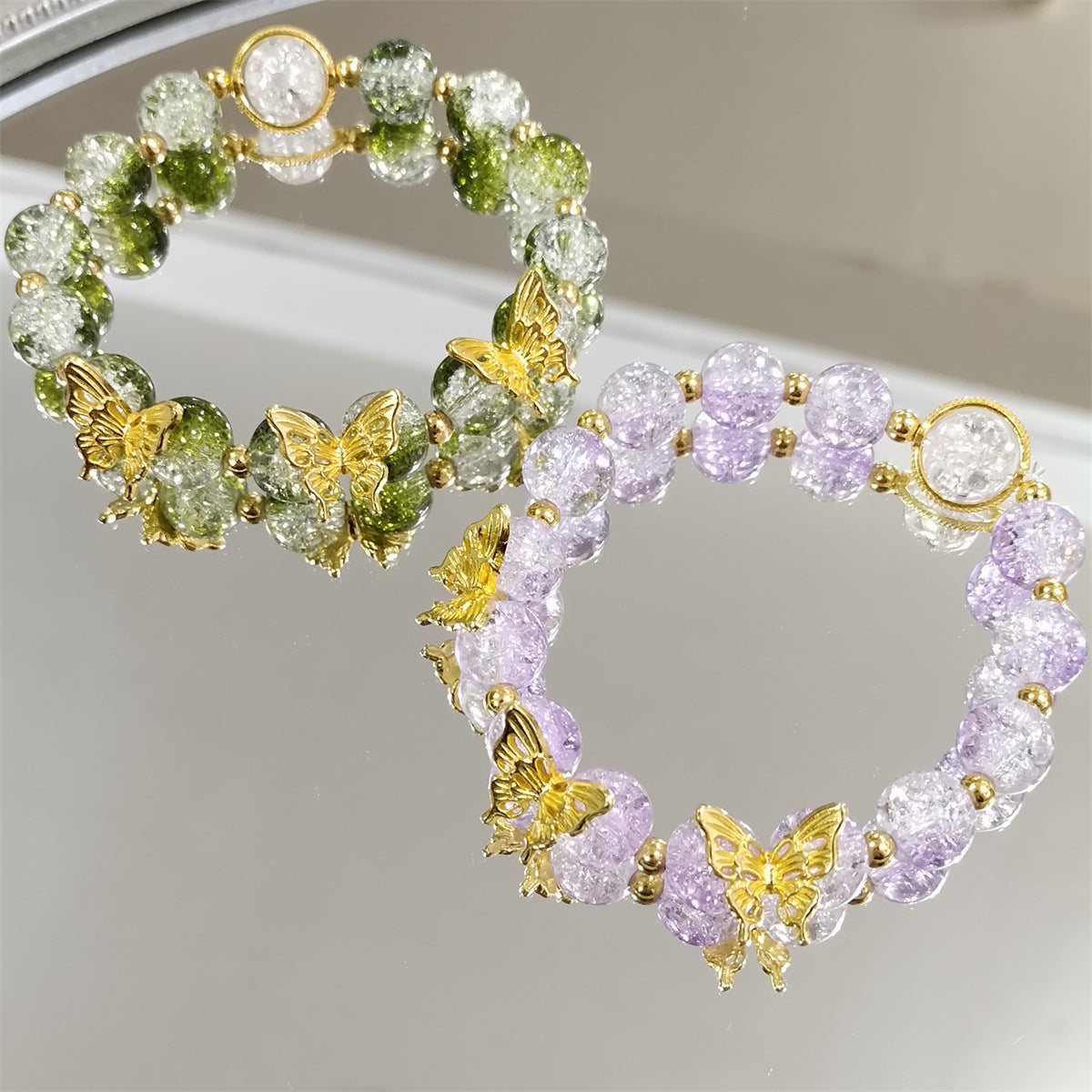 Butterfly Elegant Female Design Light Luxury Girlfriend Bracelet