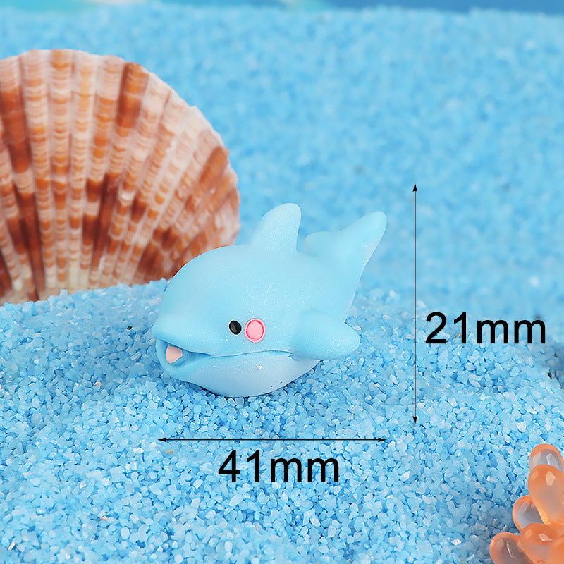 Landscape Cute Marine Animal Dolphin Turtle Jewelry Accessories