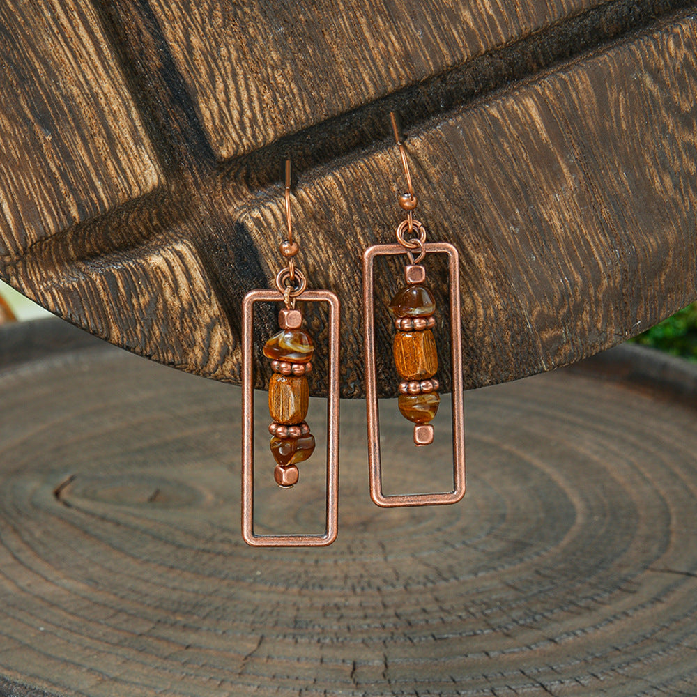 Attractive Antique Bohemian Ethnic Style Handmade Earrings