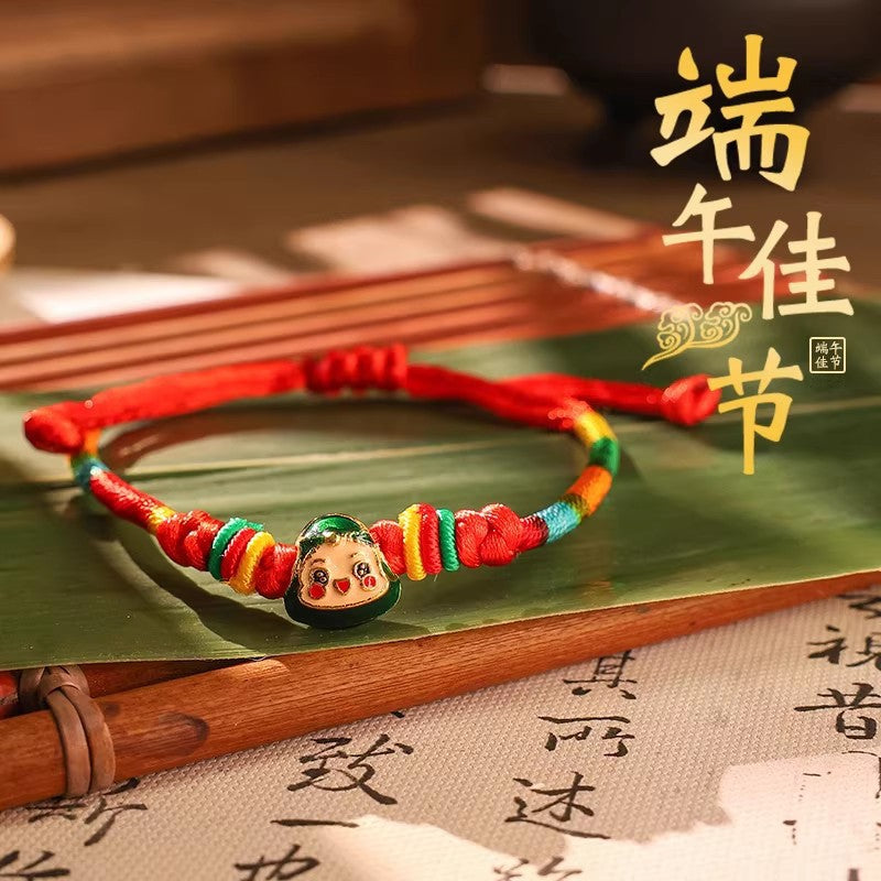 Dragon Boat Festival Colorful Rope Hand Woven Line Holiday Gift Bracelets
