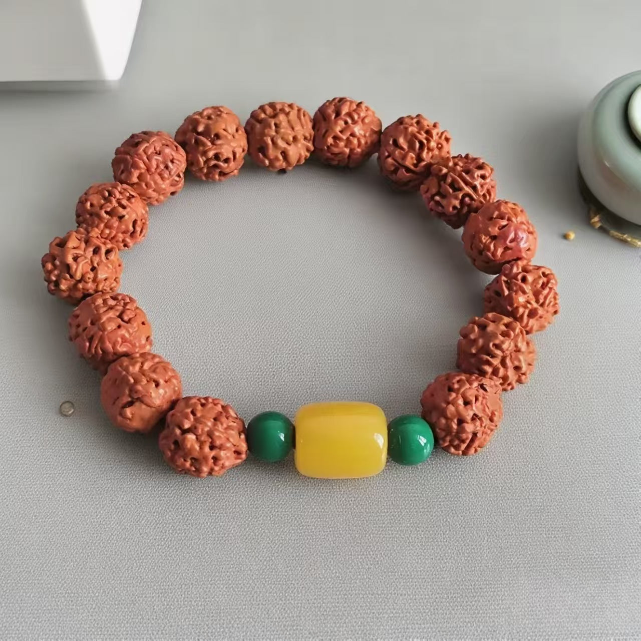 Women's & Men's Natural Bodhi Seeds Prayer Beads National Style Scenic Spot Buddha Bracelet