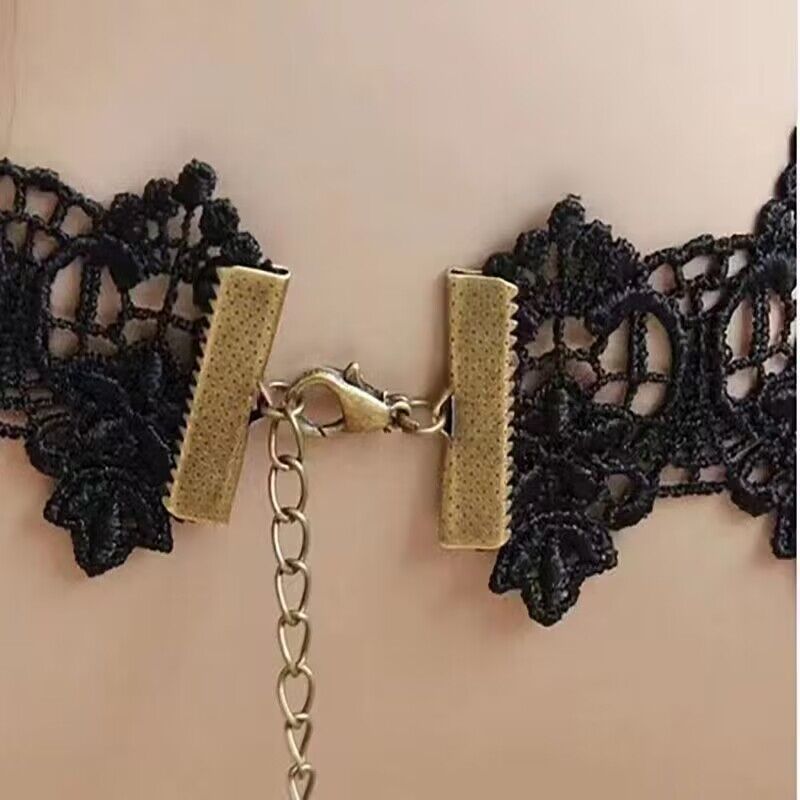 Women's Accessories Lace Gothic Vintage Clavicle Chain Necklaces