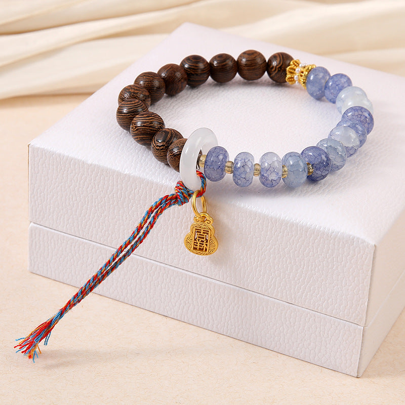 Graceful Crystal Super Moonstone Couple Girlfriends Bracelet