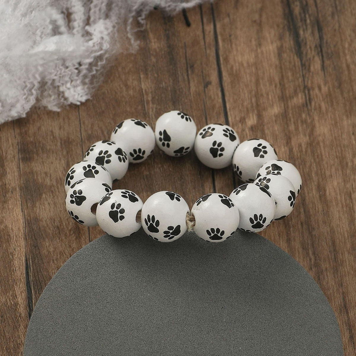 Halloween Dark Style Personalized Skull Beaded Bracelets