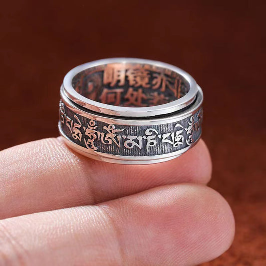 Women's & Men's Thai Sier Plated Sterling Outer Can Be Rings